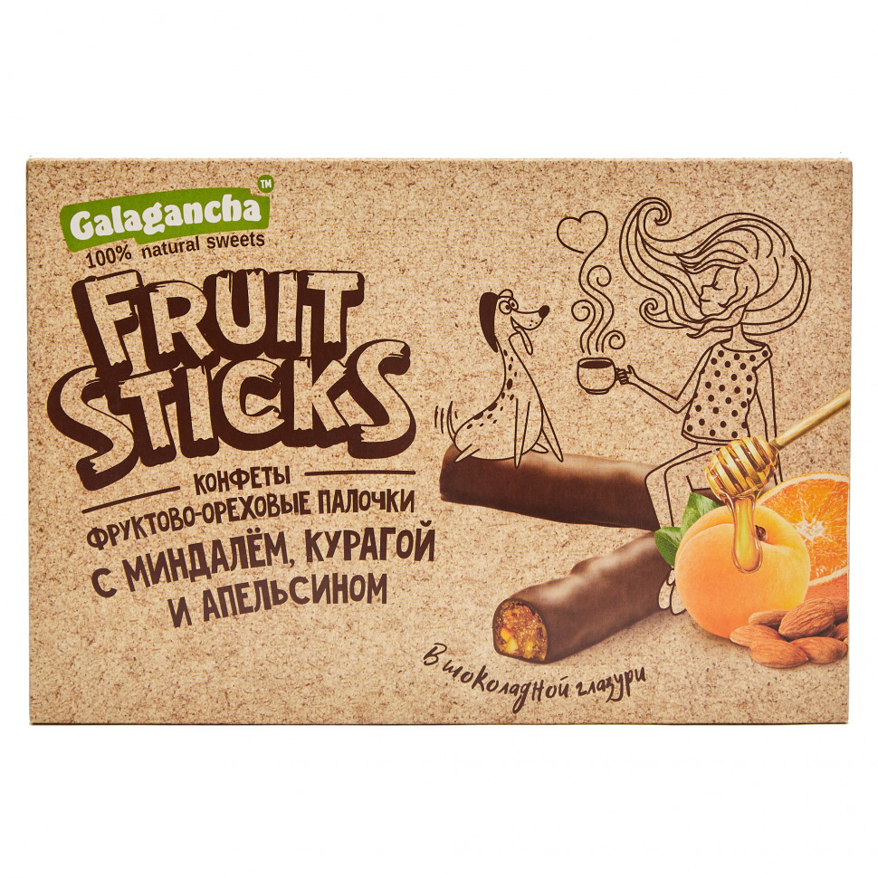  Берестов КРАФТ Fruit Stiсks с курагой и миндалем, 175г   в Краснодаре