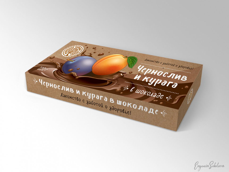  Чернослив и курага в шоколаде, 220г в Краснодаре