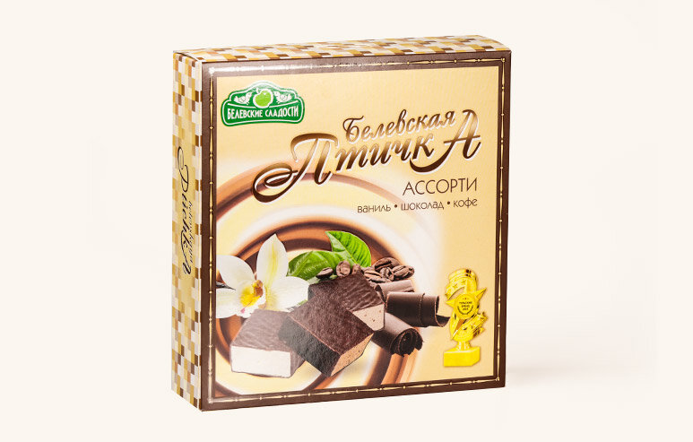  Конфеты "Белевская птичка"  300г ассорти  в Краснодаре