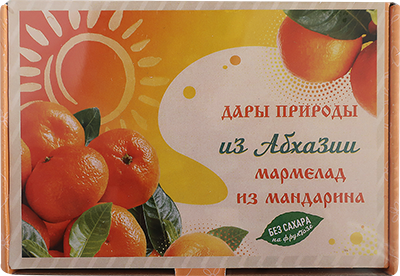  Мармелад дары природы "Мандарин" 180г  в Краснодаре