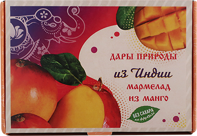  Мармелад дары природы "Манго" 180г   в Краснодаре