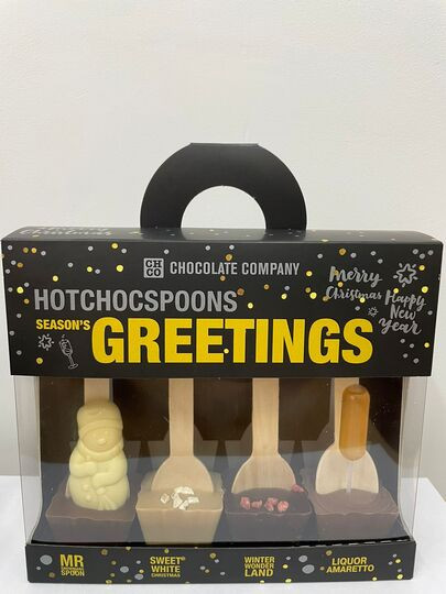  TM LORD Набор шоколадных ложек «SEASON`S GREETINGS» (4 ложки по 50 гр), 200гр в Краснодаре